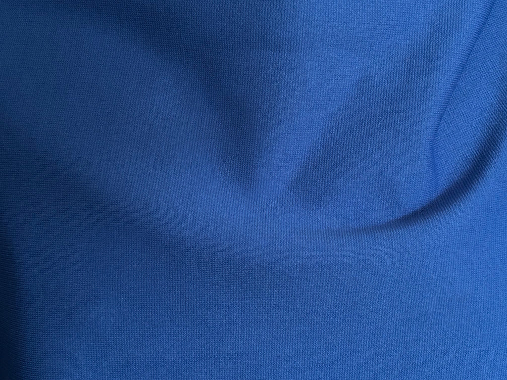 VINTAGE ROYAL BLUE  DOUBLE KNIT