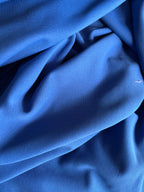 VINTAGE ROYAL BLUE  DOUBLE KNIT