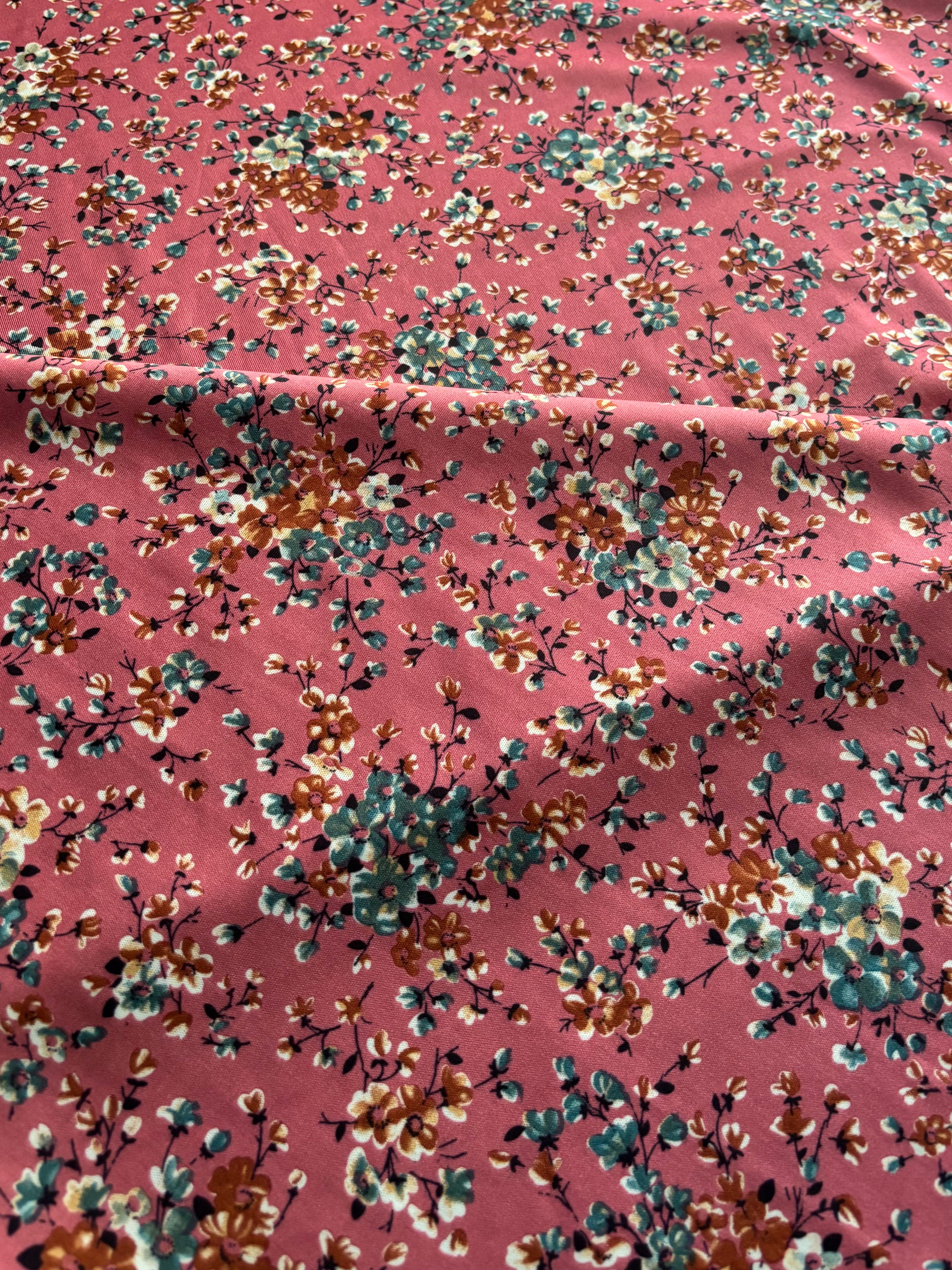 VINTAGE MULTI COLORED INTERLOCK KNIT