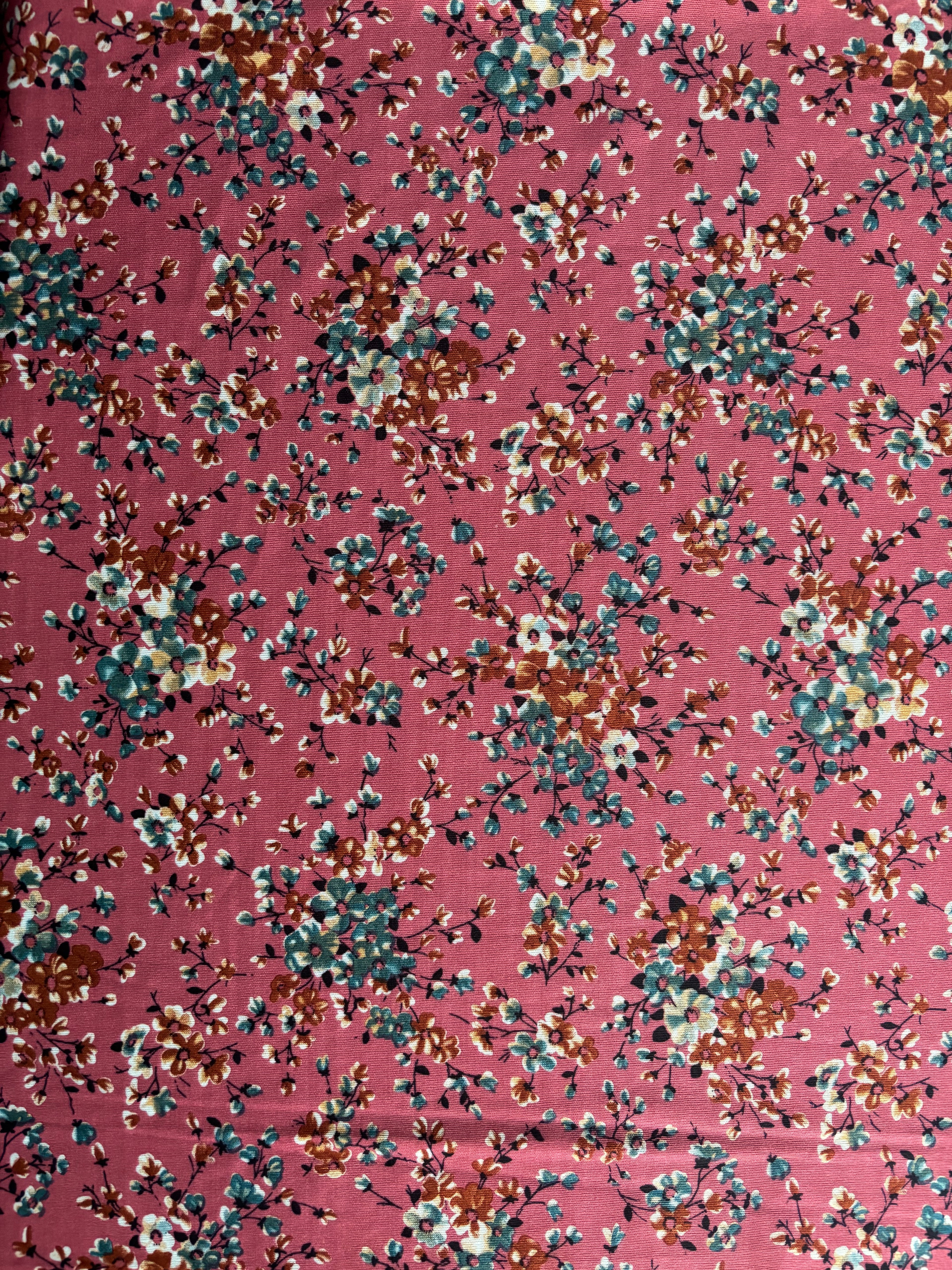 VINTAGE MULTI COLORED INTERLOCK KNIT