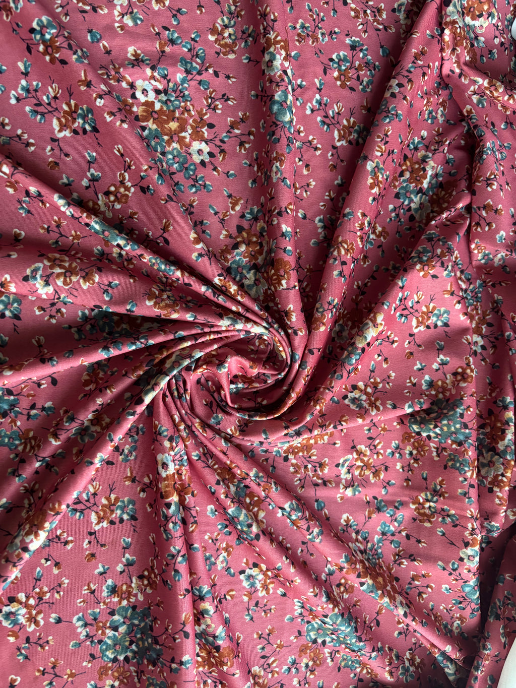VINTAGE MULTI COLORED INTERLOCK KNIT