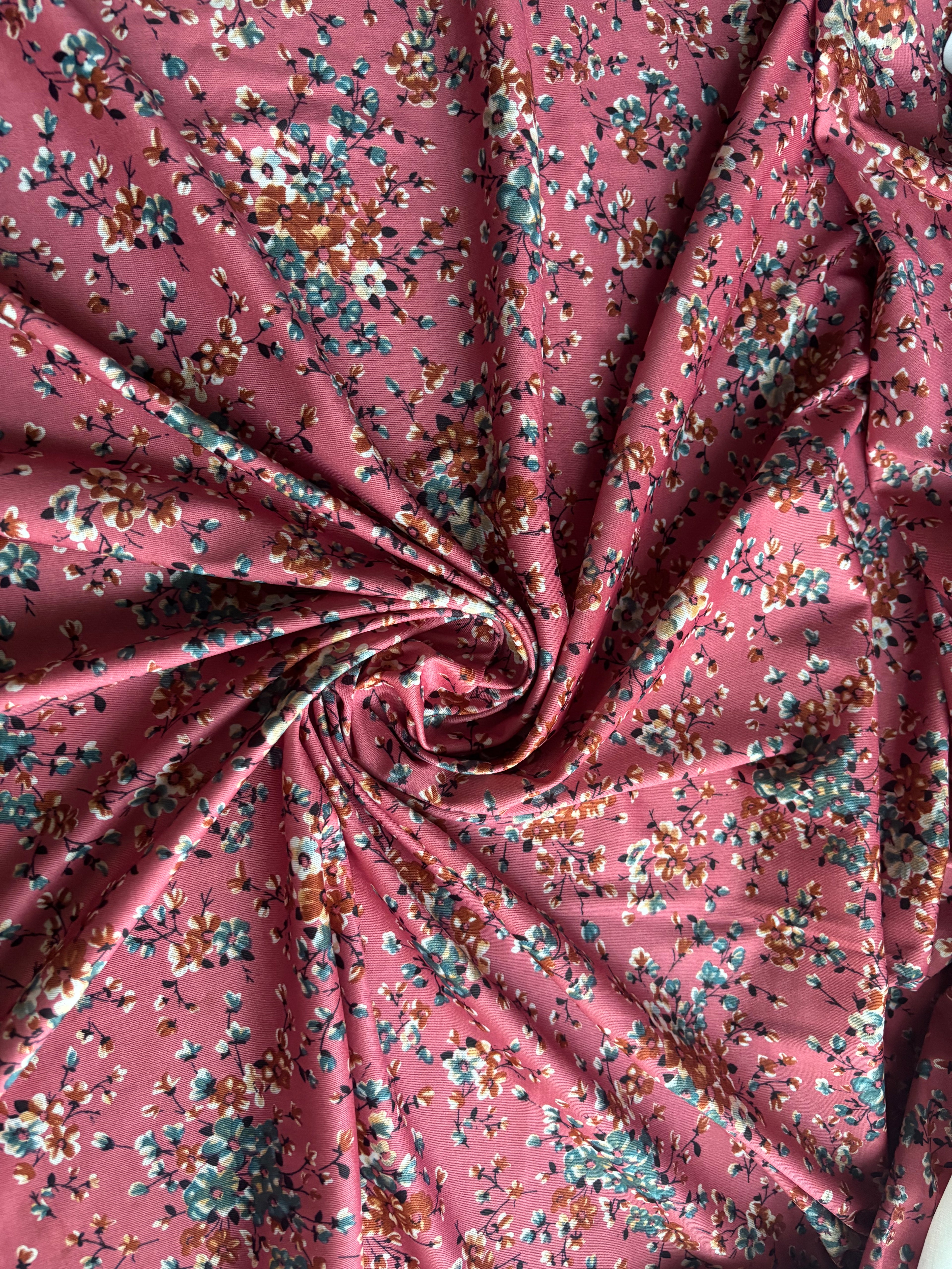 VINTAGE MULTI COLORED INTERLOCK KNIT