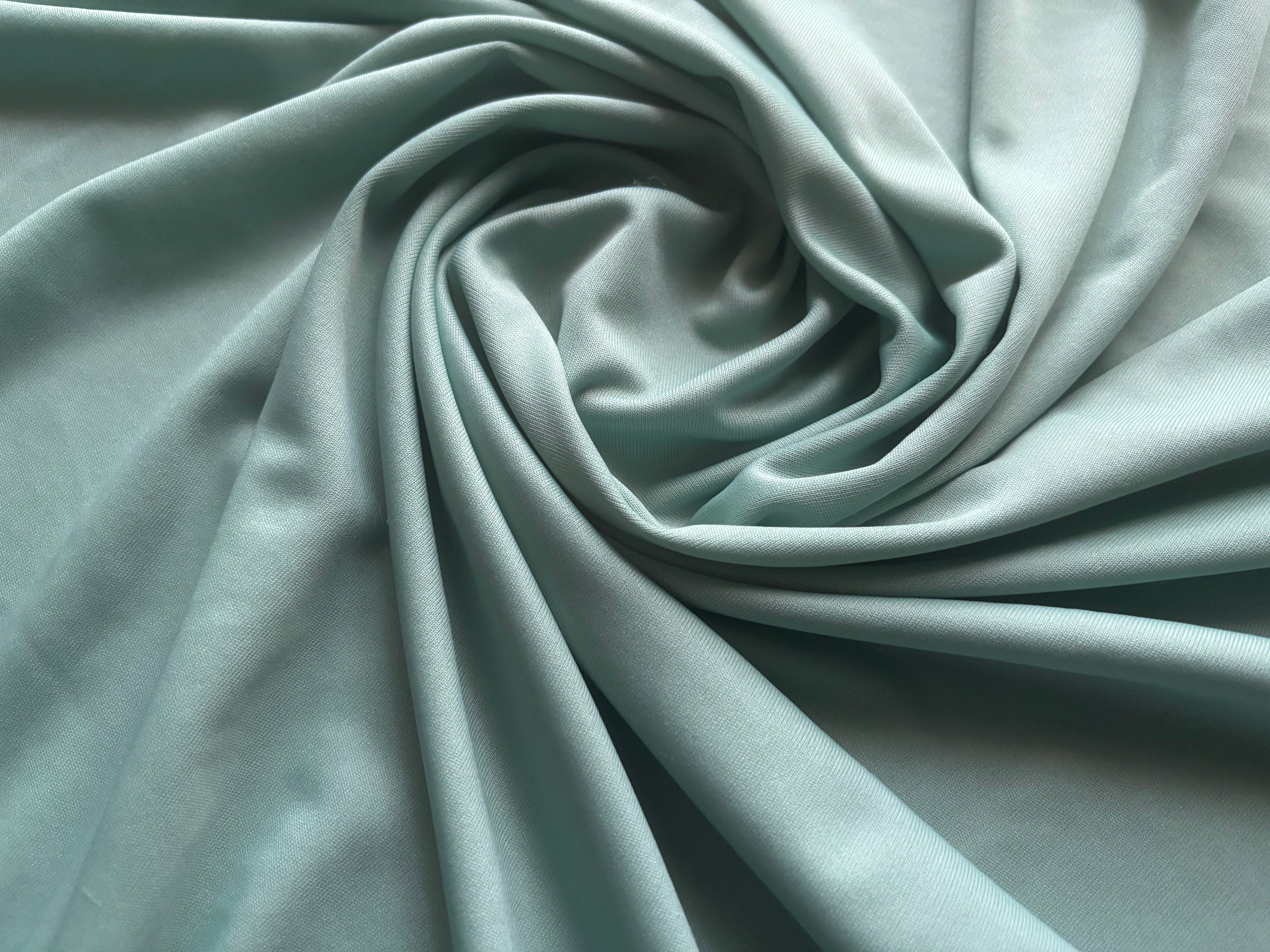 VINTAGE SEA FOAM GREEN PONTE KNIT