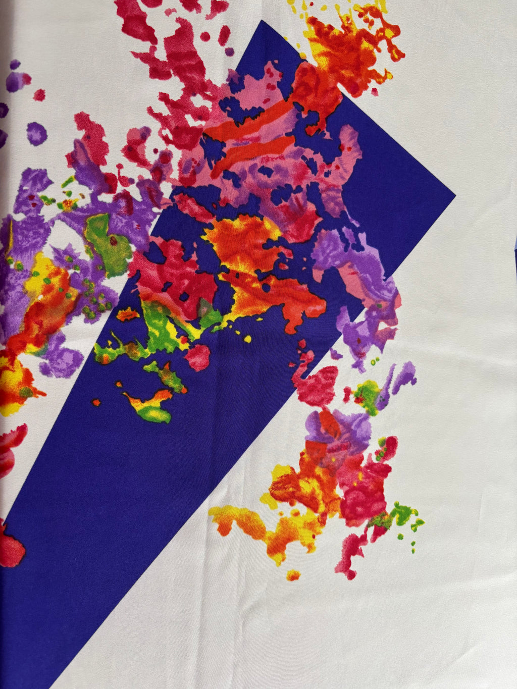MULTI COLORED SILKY PRINT