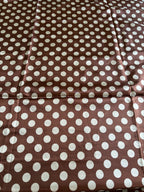 LIGHT BLUE POLKA DOT LINING