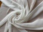 WHITE CHIFFON