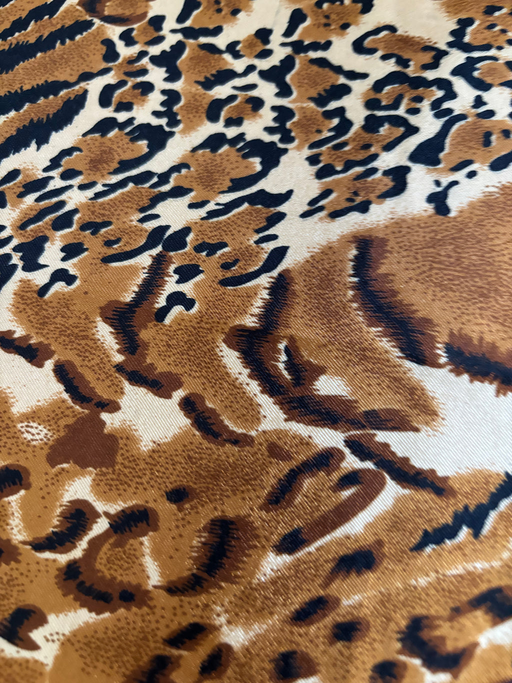 ANIMAL PRINT CHARMEUSE