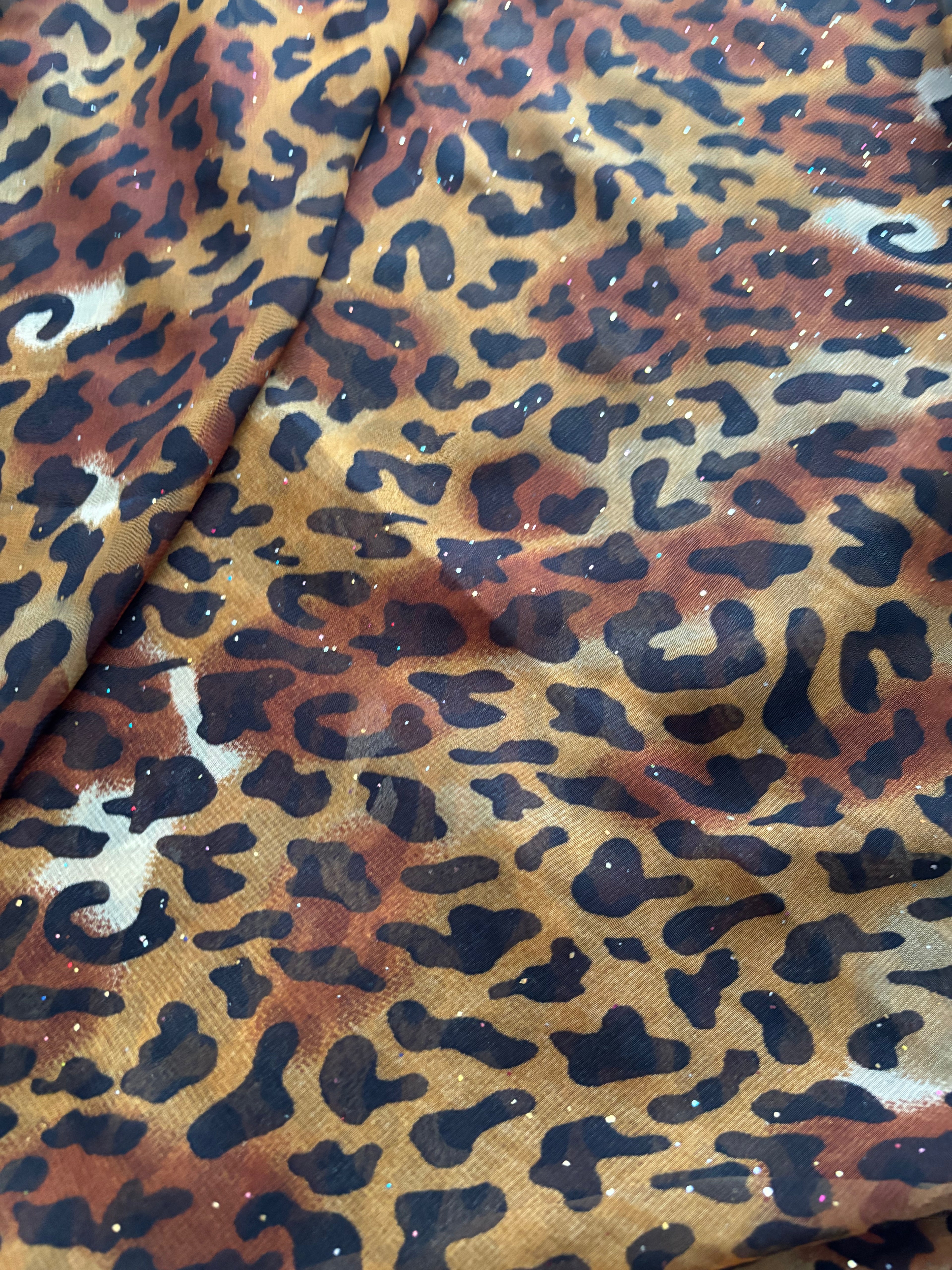 ANIMAL PRINT CHIFFON