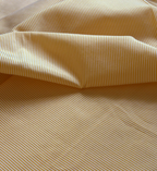 YELLOW AND WHITE STRIPPED SHIRTING
