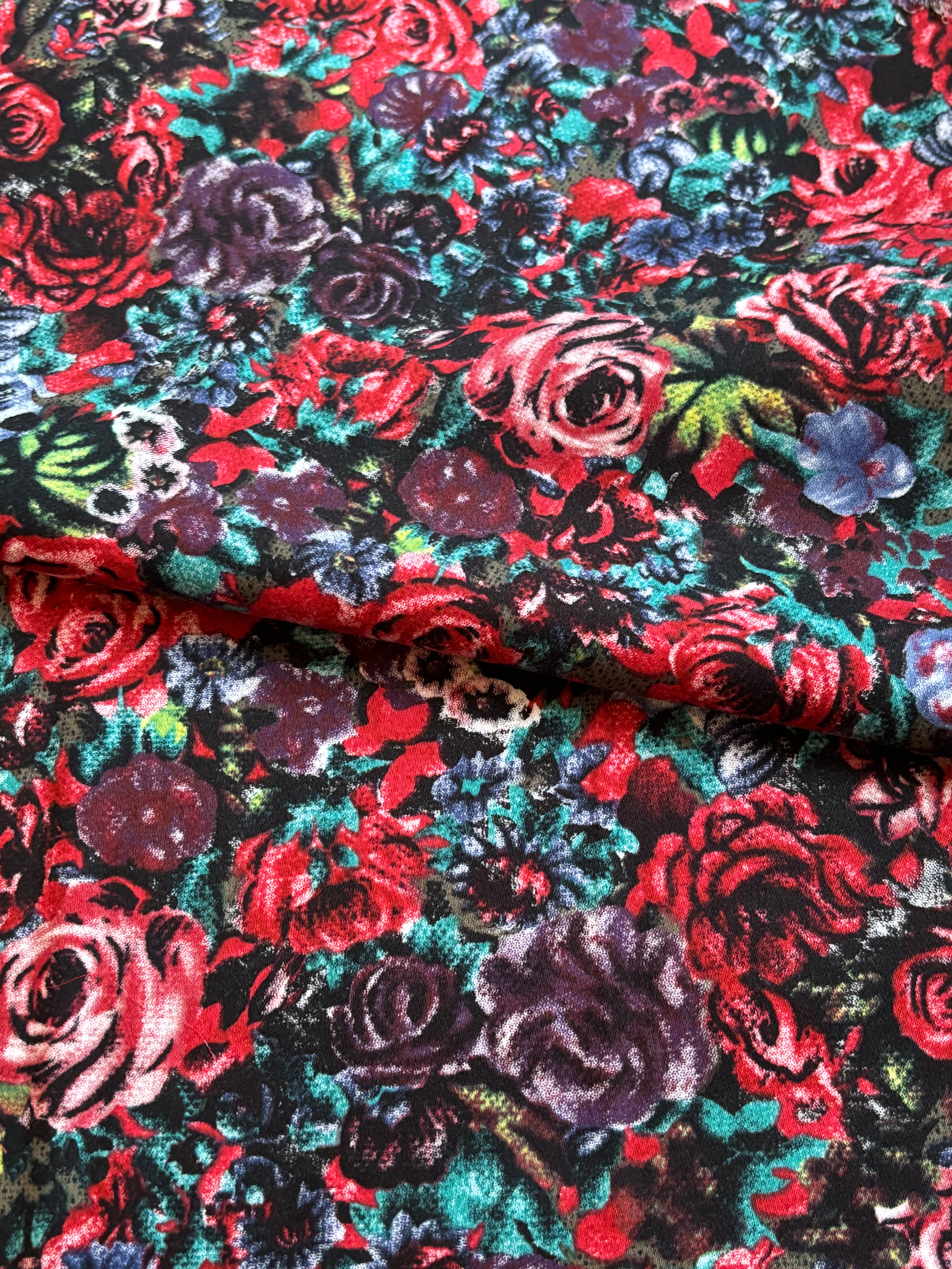 MULTI COLORED FLORALS