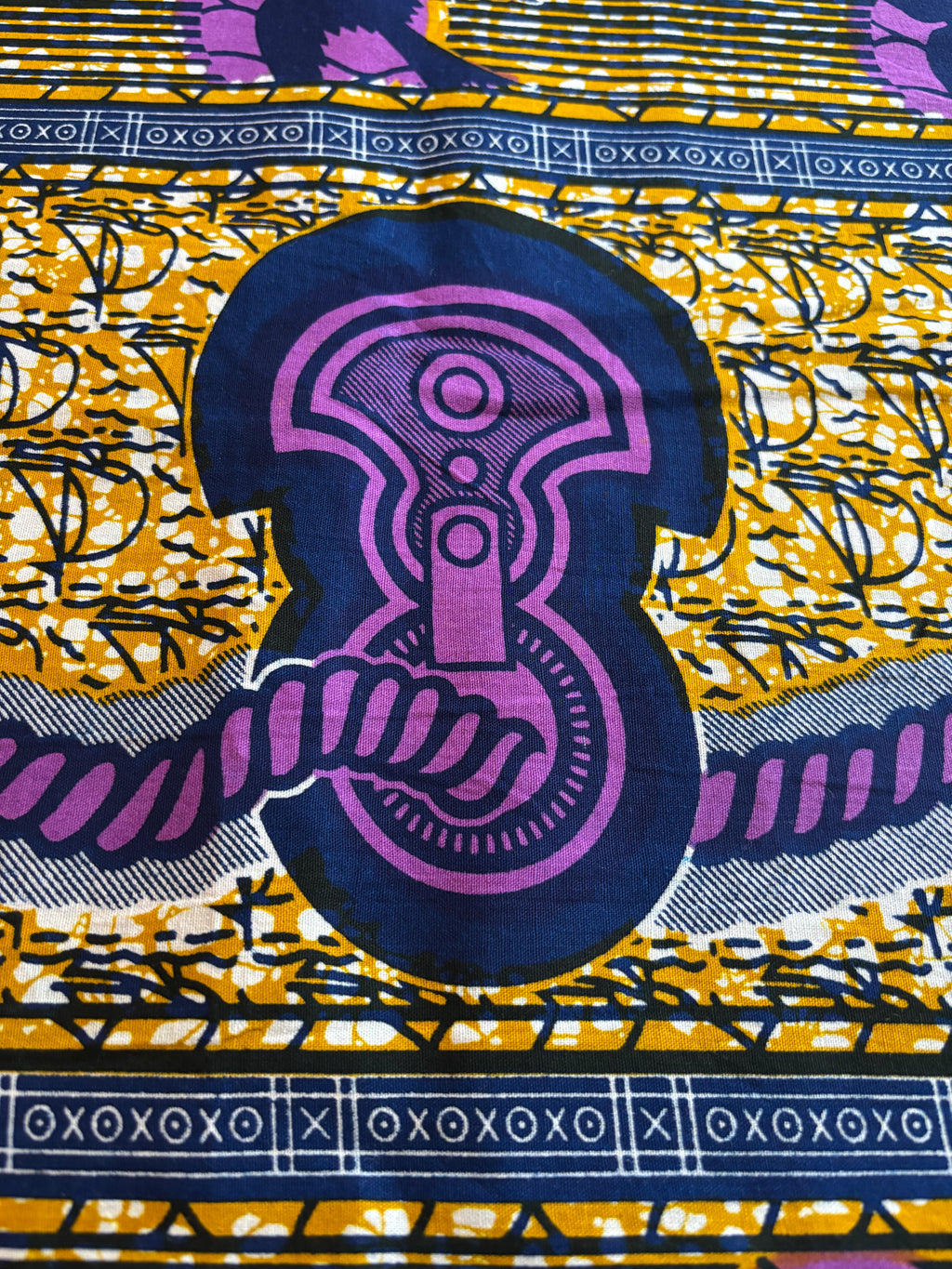 PURPLE AND GOLD ANKARA