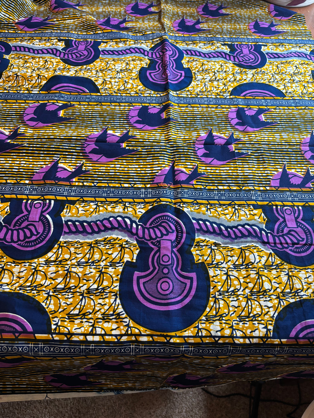 PURPLE AND GOLD ANKARA