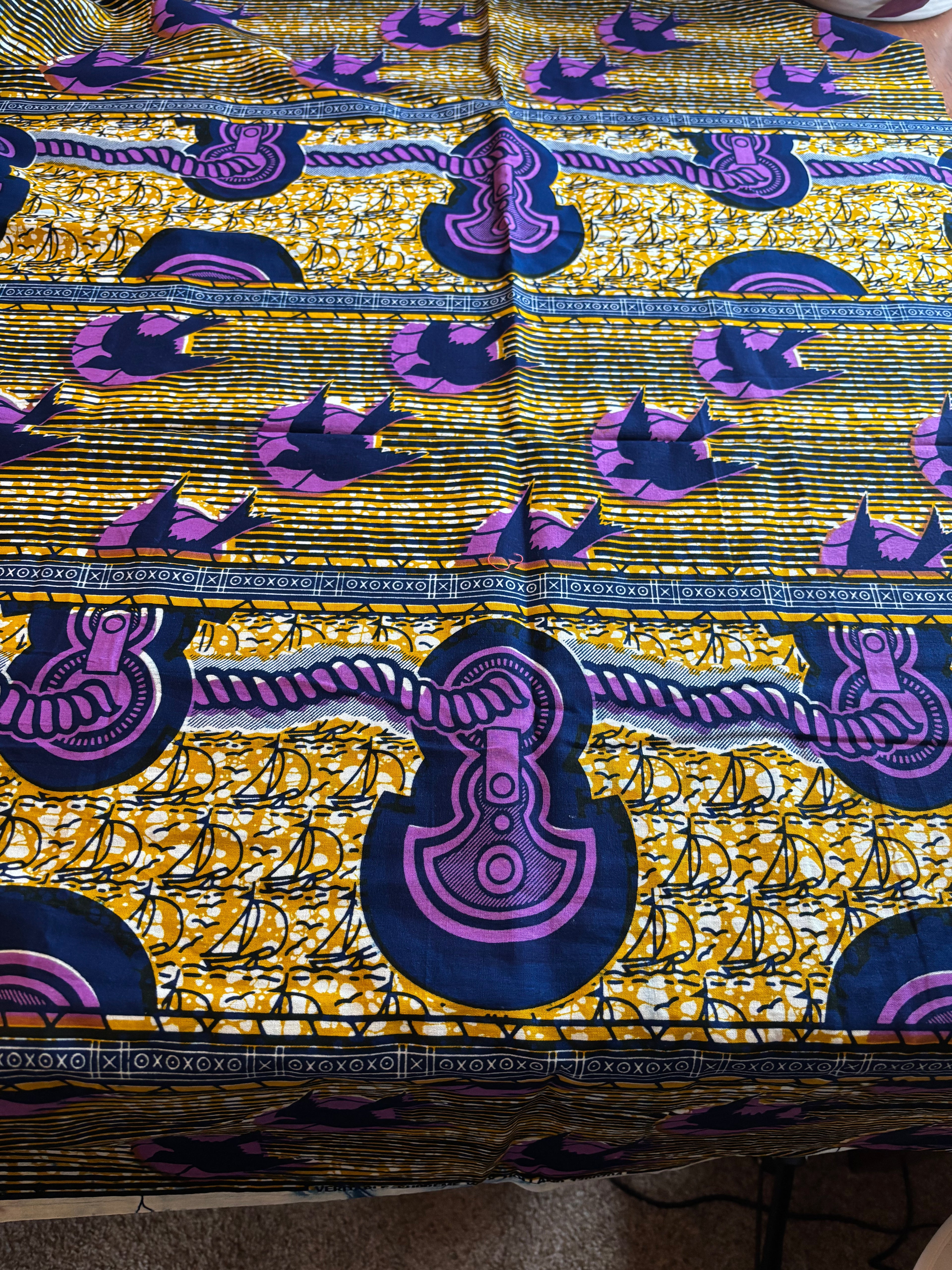 PURPLE AND GOLD ANKARA
