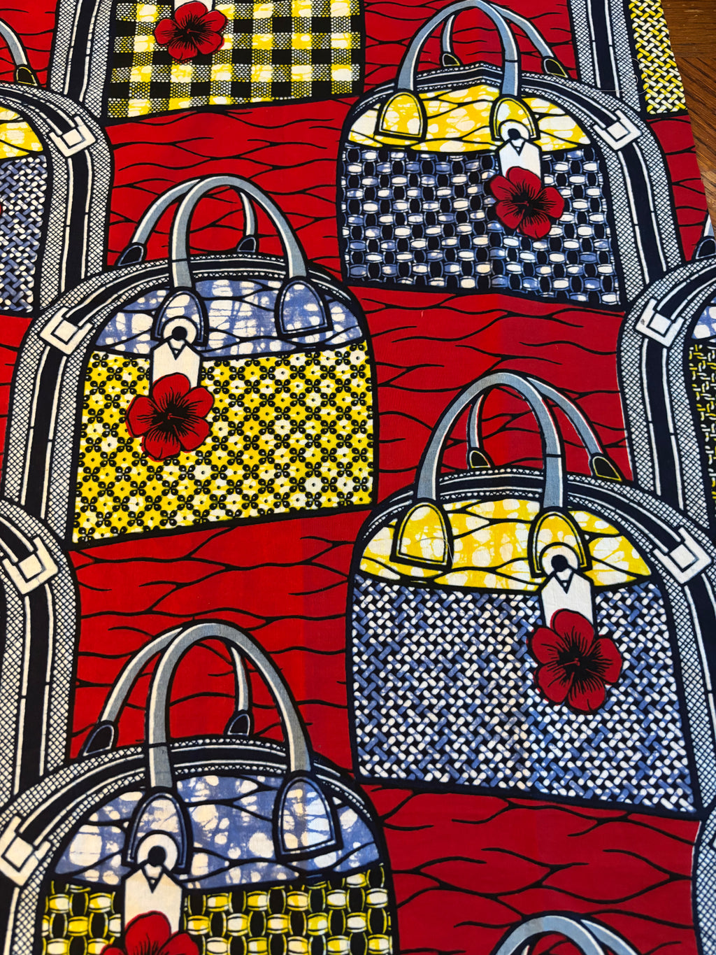 AFRICAN SUPER WAX PRINT PURSES