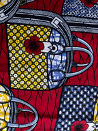 AFRICAN SUPER WAX PRINT PURSES