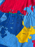 COLORFUL WORLD MAP PANEL FROM WINDMIL