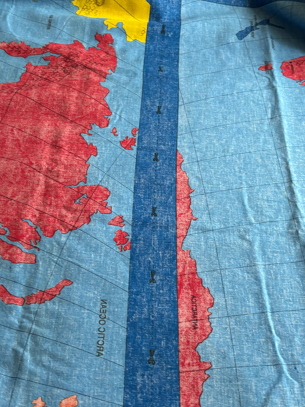 COLORFUL WORLD MAP PANEL FROM WINDMIL