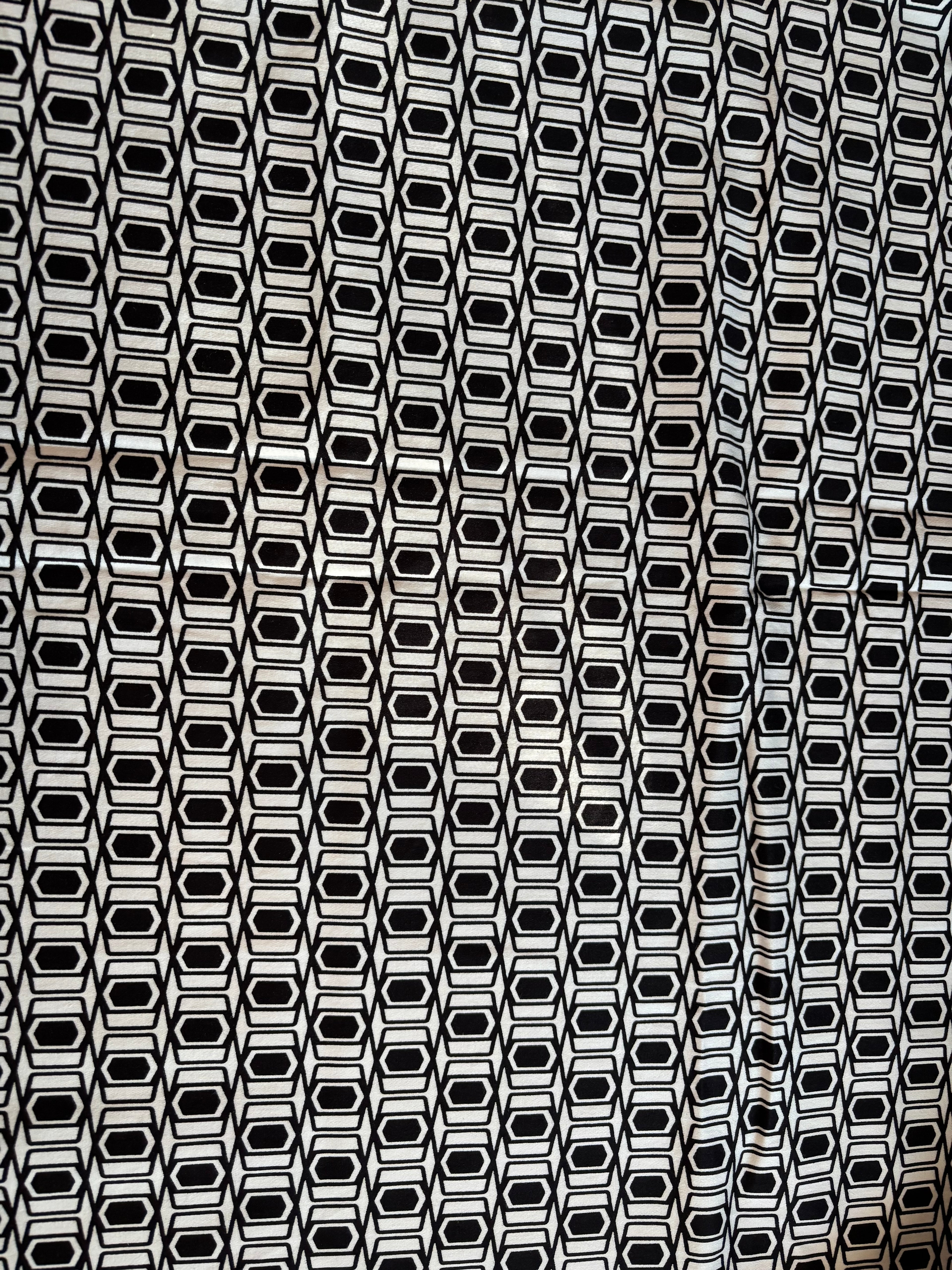 BLACK AND WHITE GEOMETRICS FROM WINDMIL FABRICS