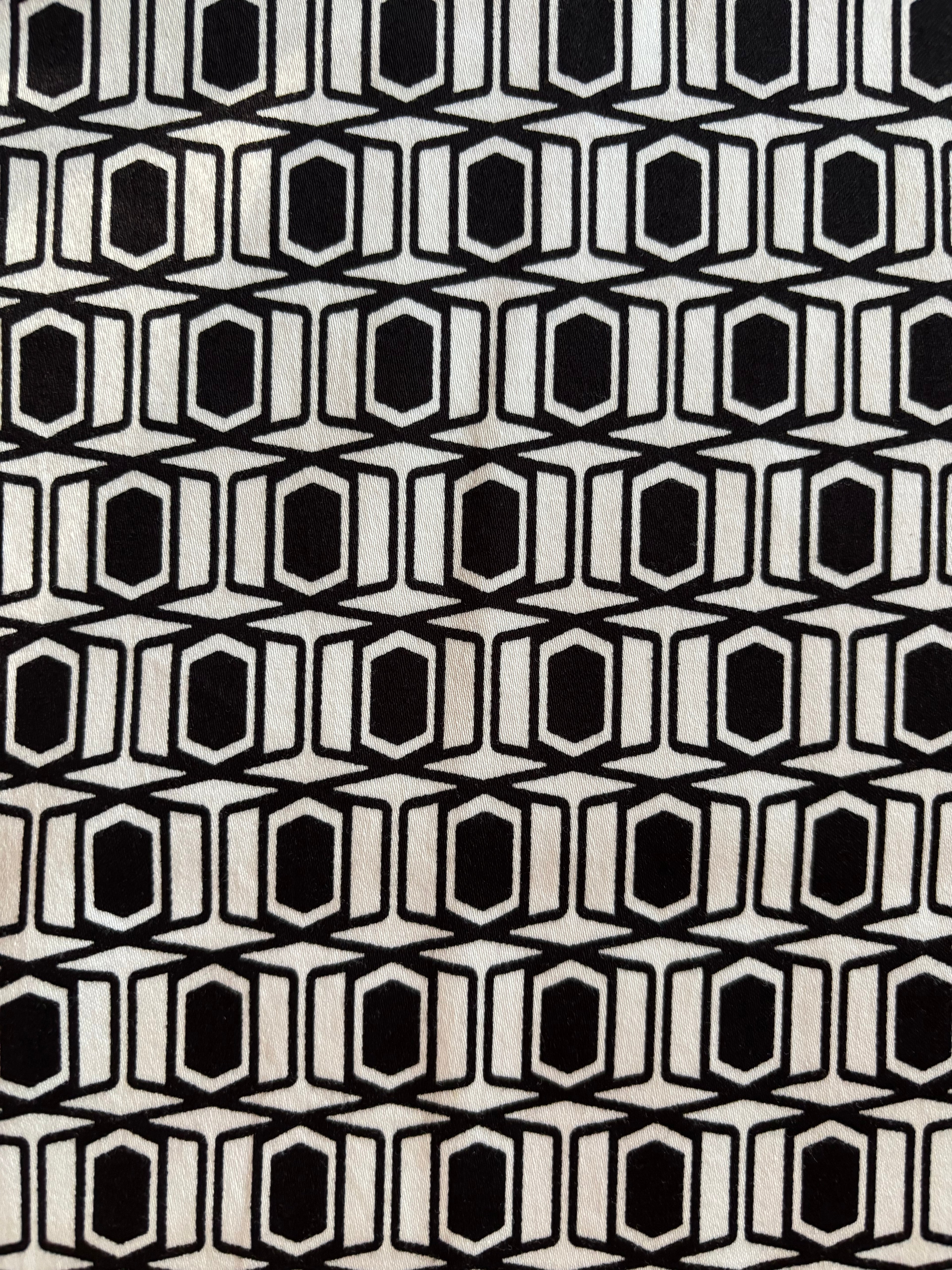 BLACK AND WHITE GEOMETRICS FROM WINDMIL FABRICS