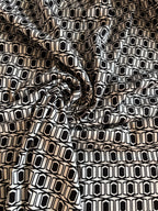 BLACK AND WHITE GEOMETRICS FROM WINDMIL FABRICS