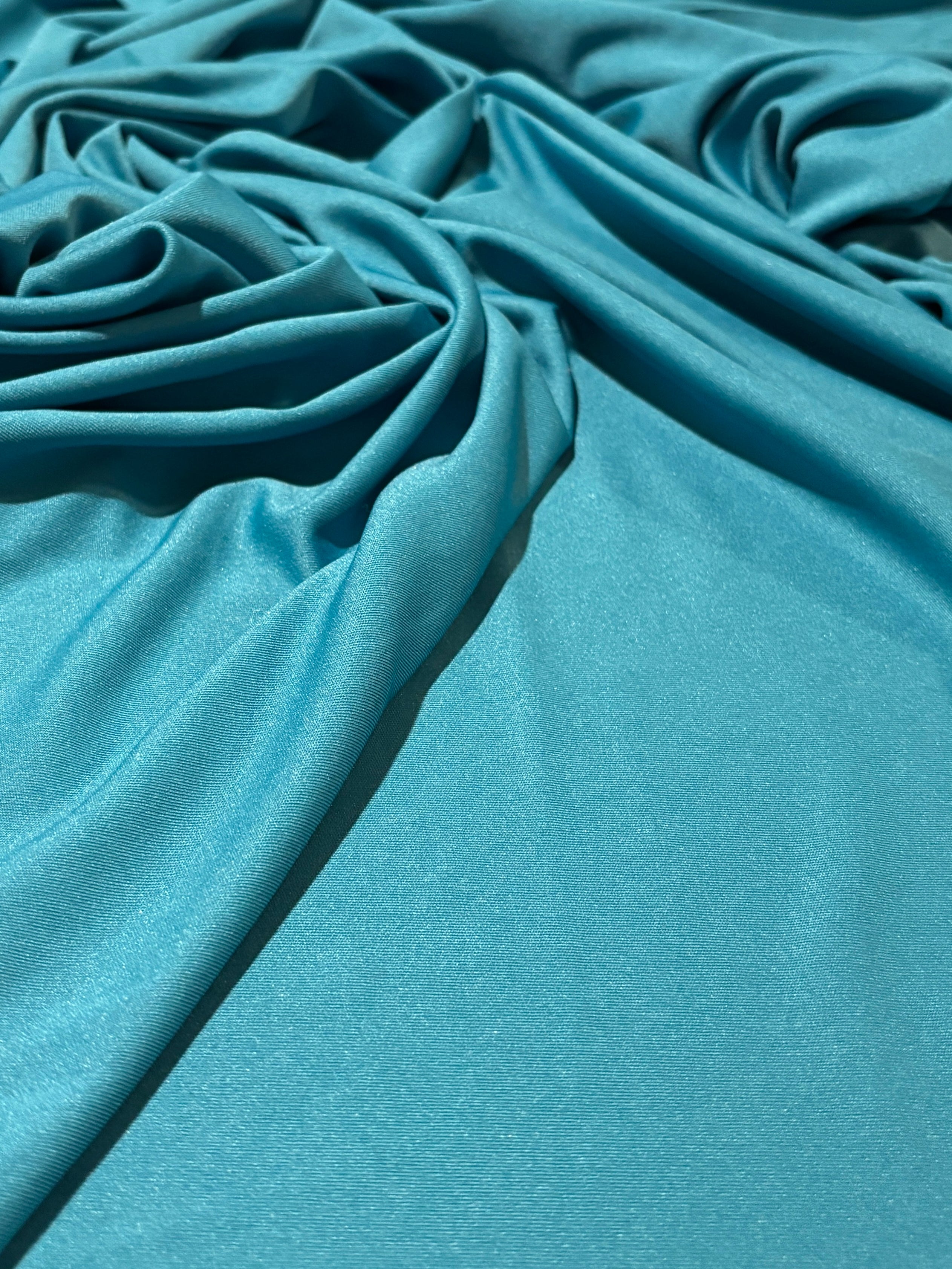 VINTAGE TEAL LIGHTWEIGHT PONTE KNIT