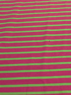 PINK AND GREEN STRIPPED KNIT