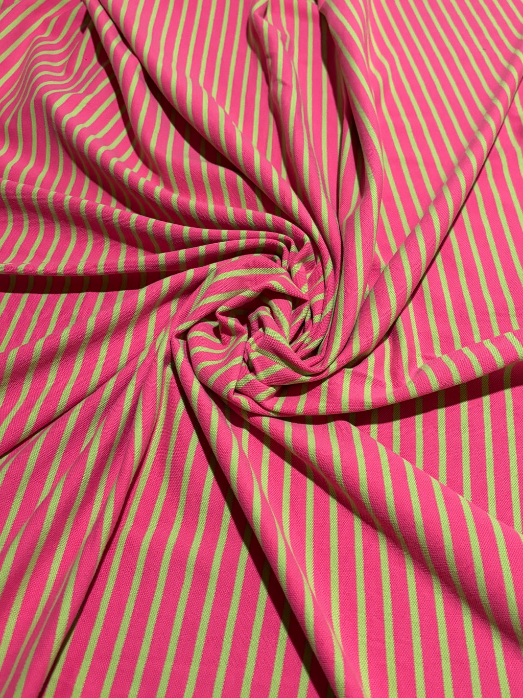 PINK AND GREEN STRIPPED KNIT
