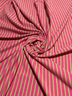 PINK AND GREEN STRIPPED KNIT