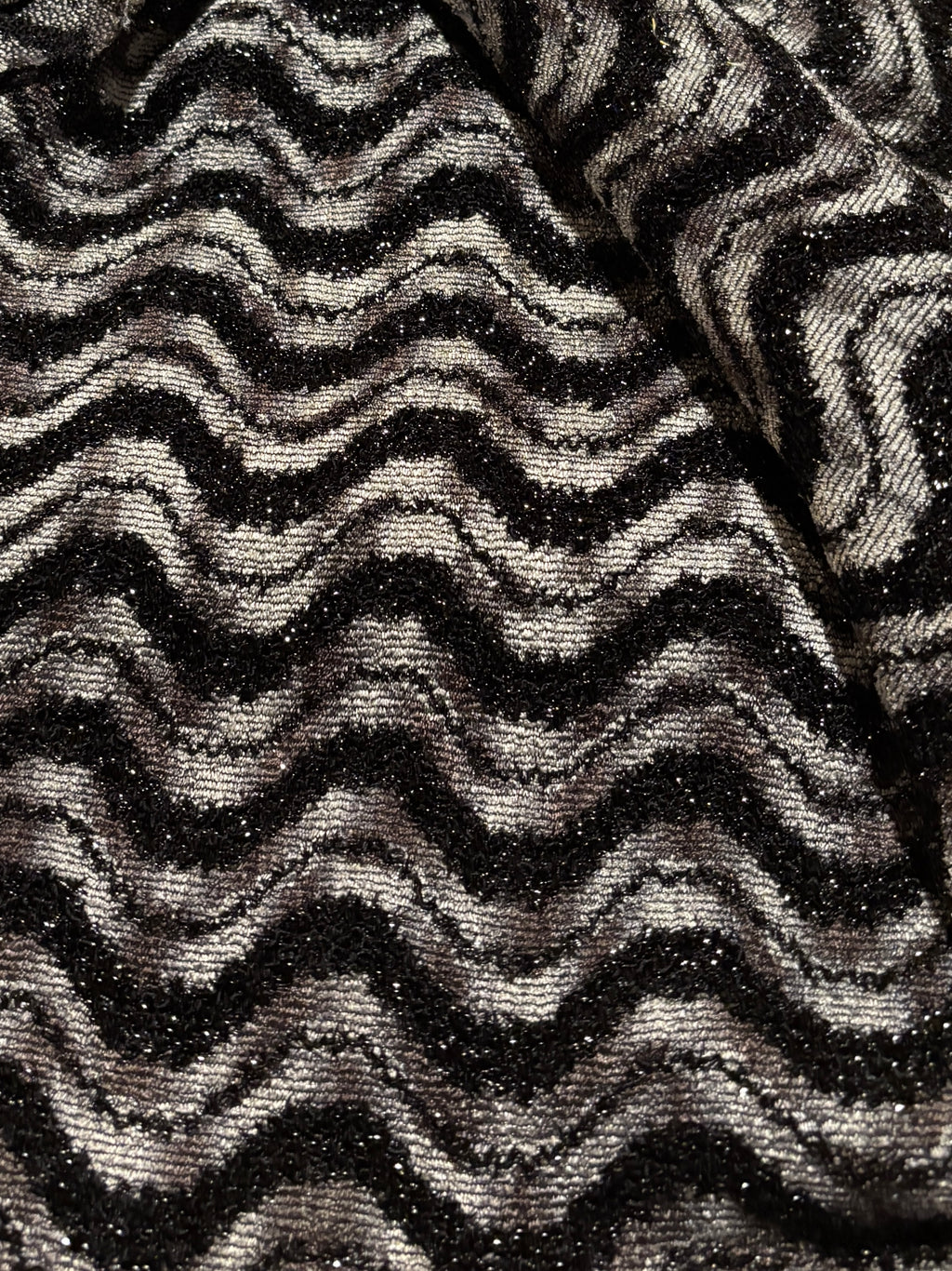 METALLIC SWEATER KNIT