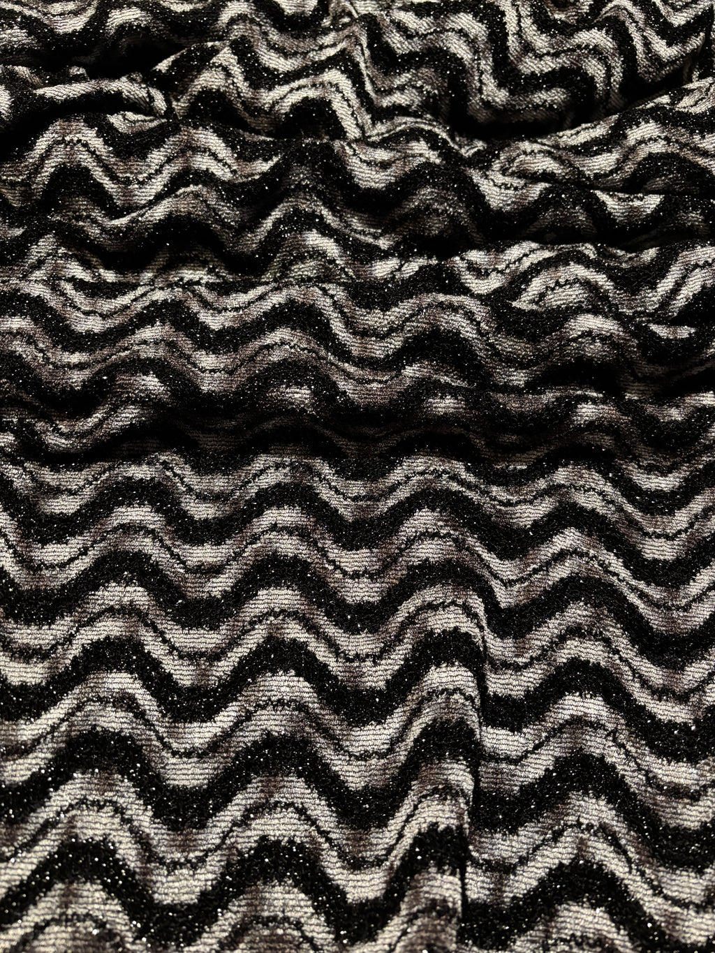 METALLIC SWEATER KNIT