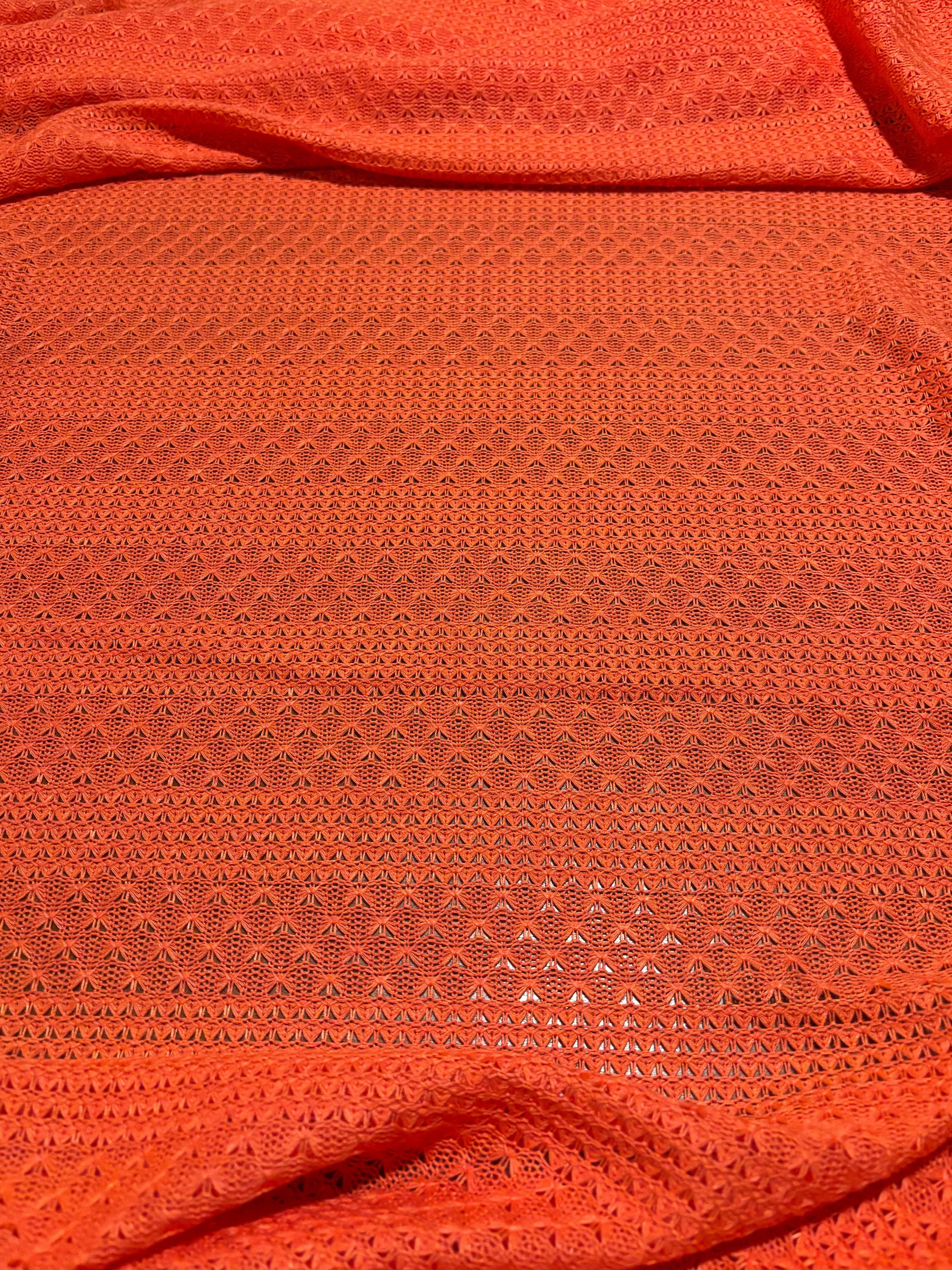 SALMON COLORED SWEATER KNIT