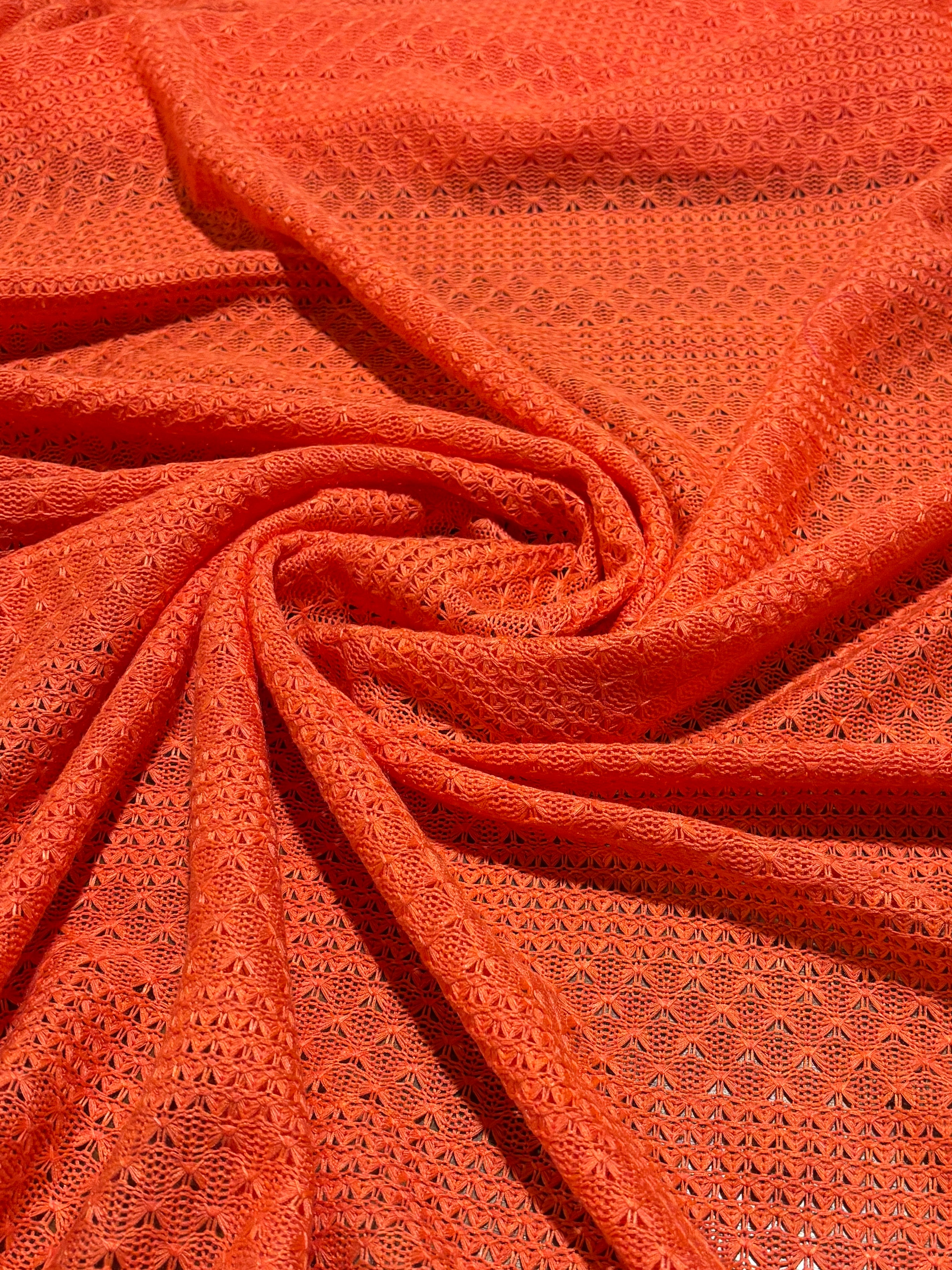 SALMON COLORED SWEATER KNIT