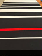 STRIPPED BORDER INTERLOCK KNIT FROM NYC