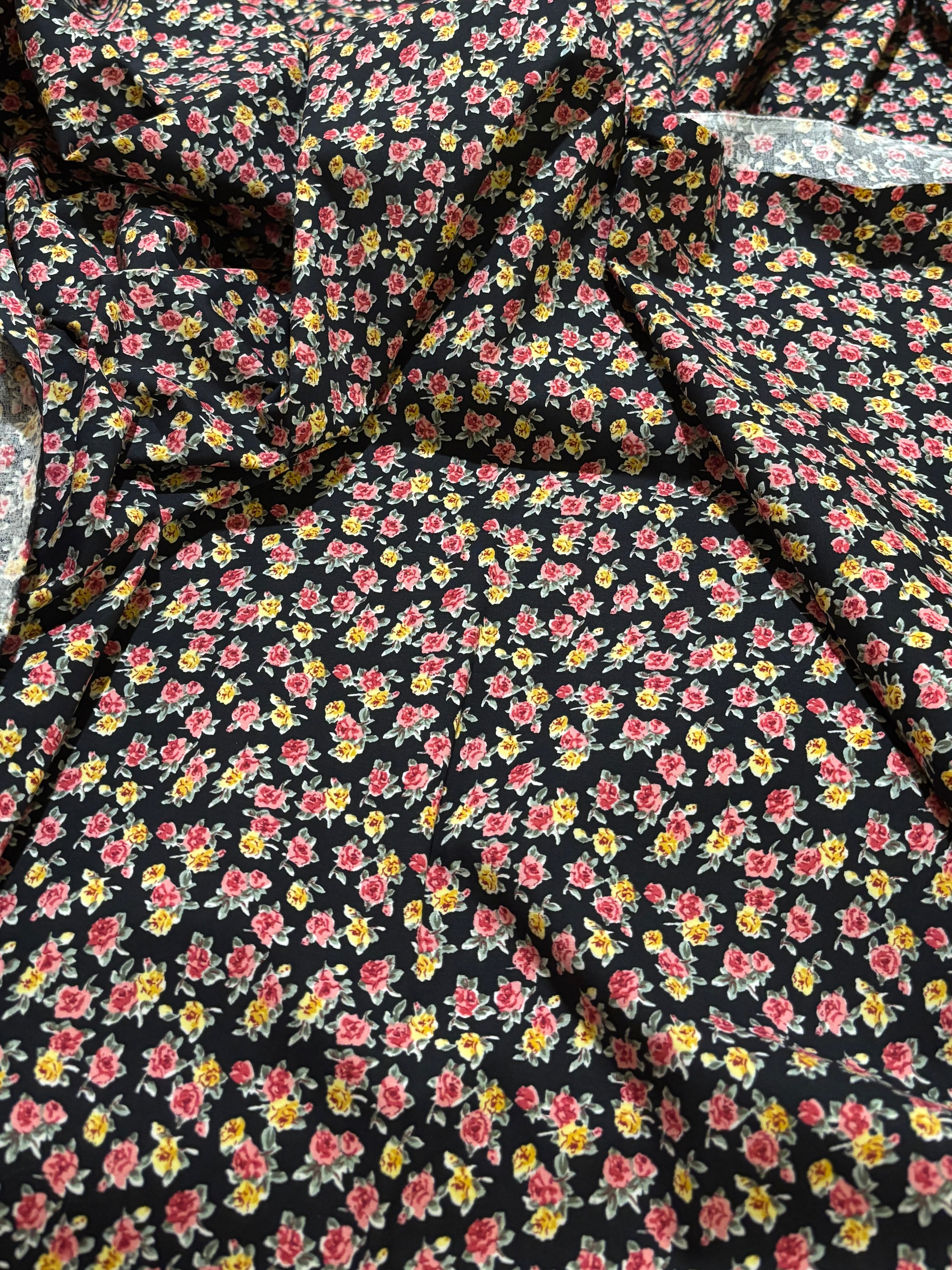 VINTAGE FLORAL COTTON FROM VIRGINIAS STASH