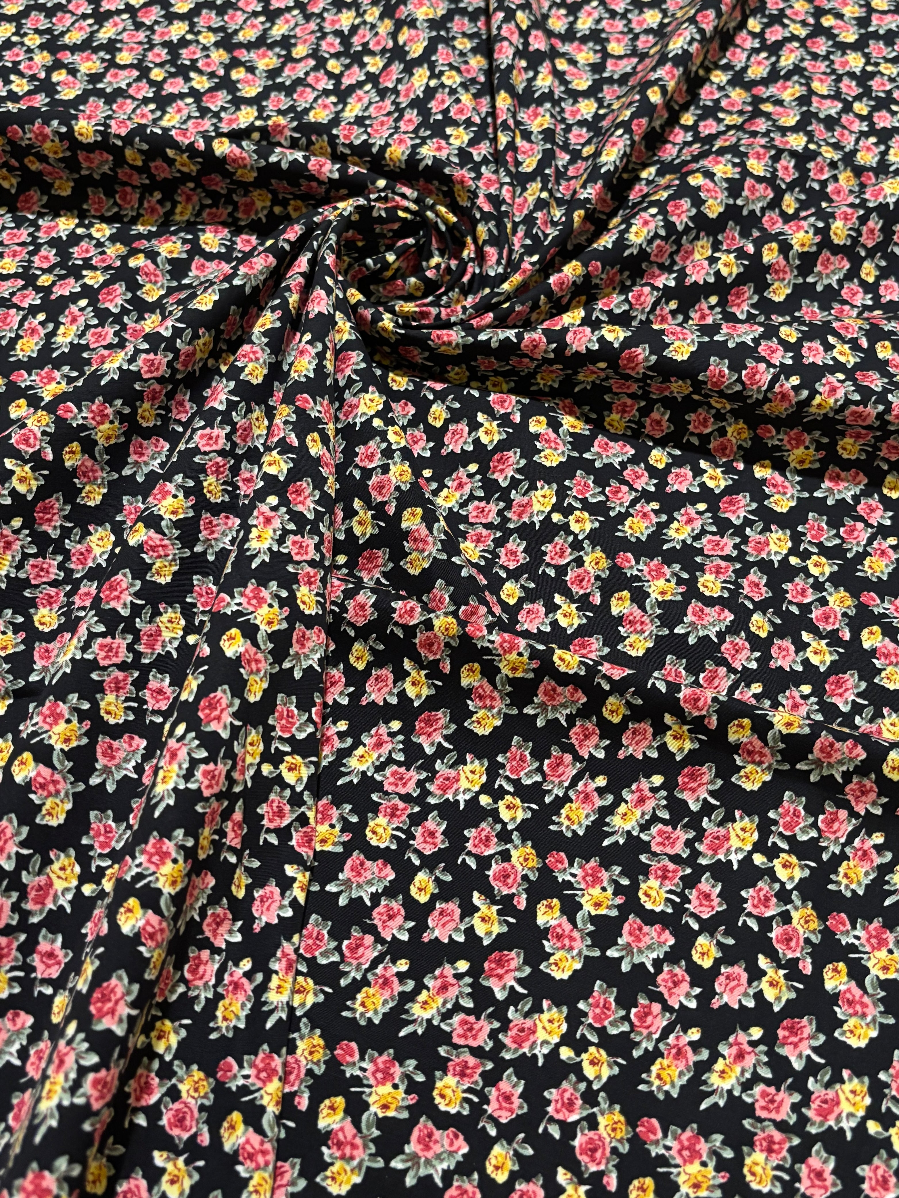 VINTAGE FLORAL COTTON FROM VIRGINIAS STASH