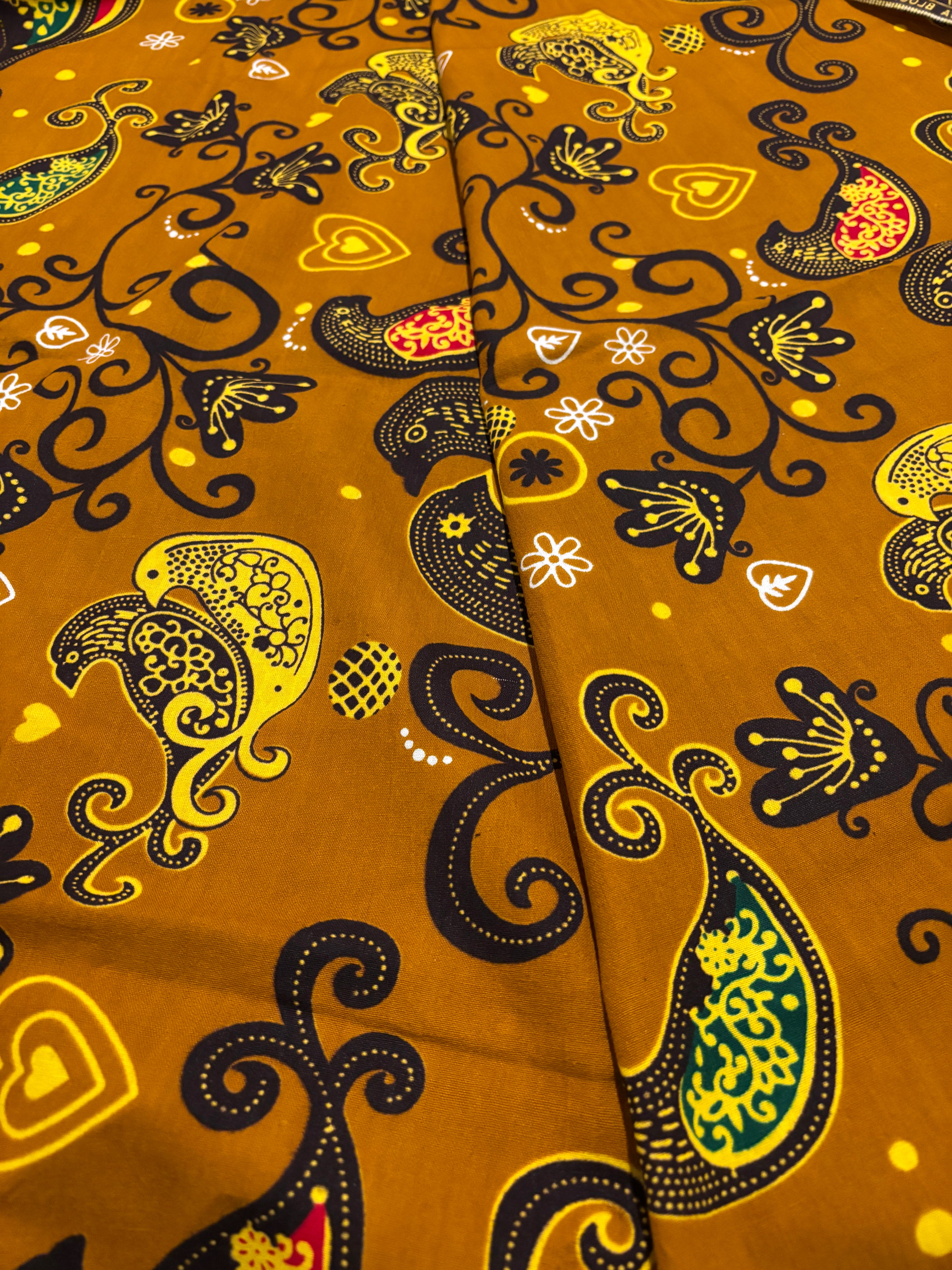 SUPREME WAX PRINT "BIRDS OF A FEATHER" 1