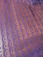 SOLID DARK  PURPLE LACE