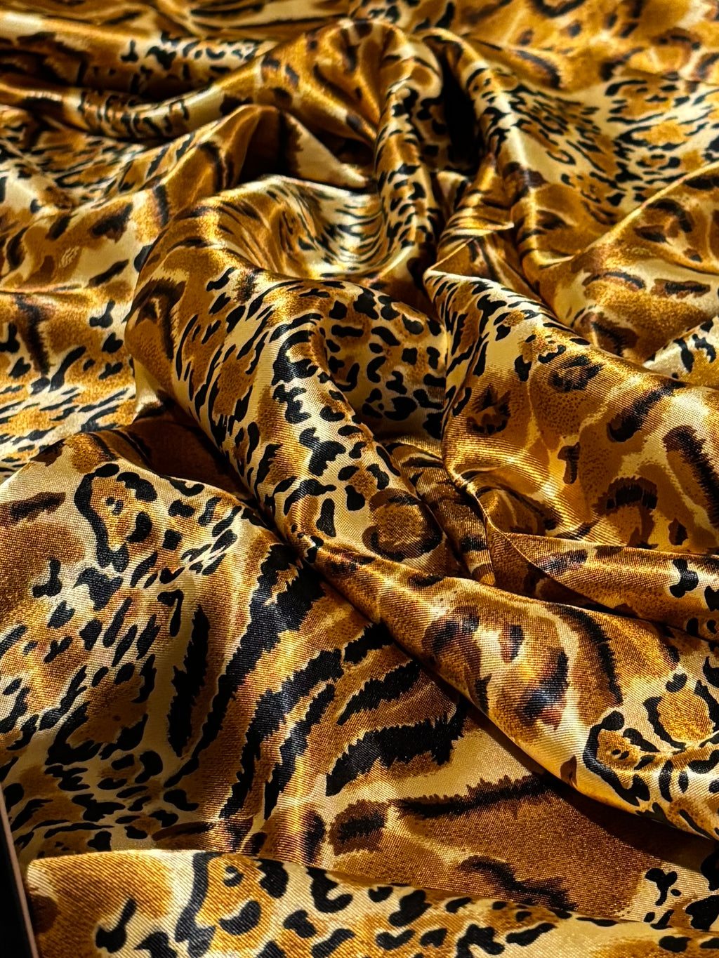 ANIMAL PRINT CHARMEUSE