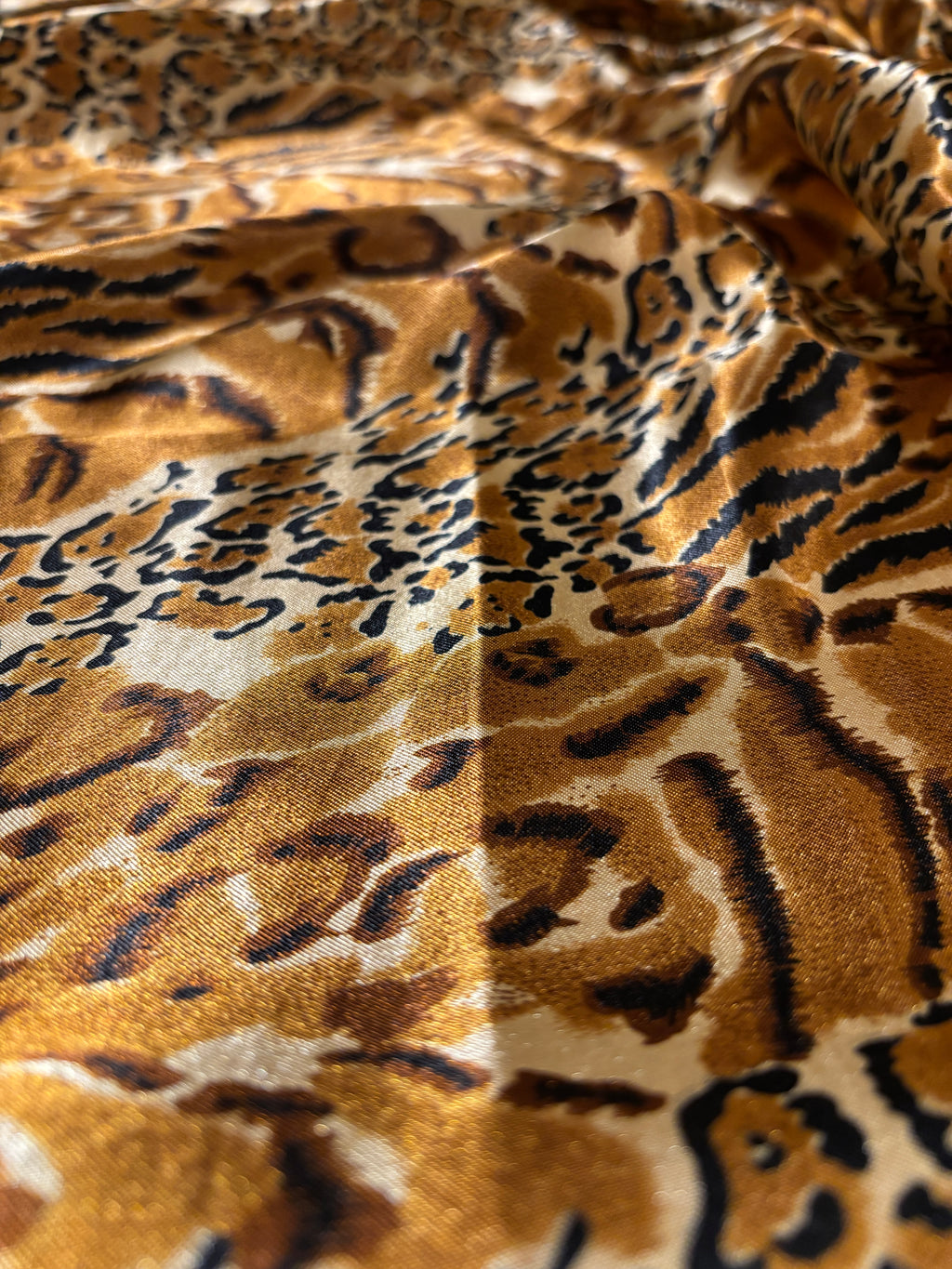 ANIMAL PRINT CHARMEUSE