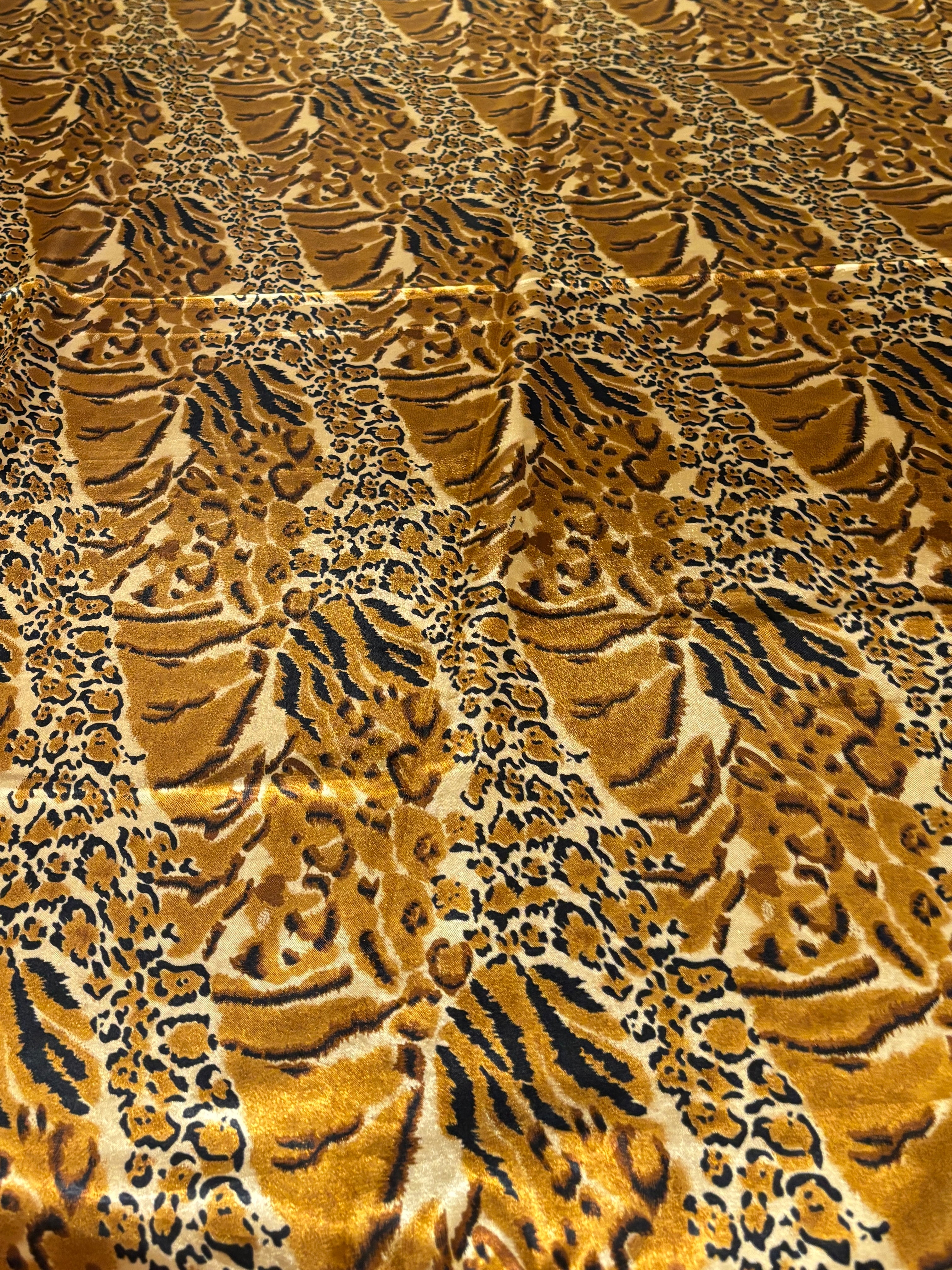 ANIMAL PRINT CHARMEUSE