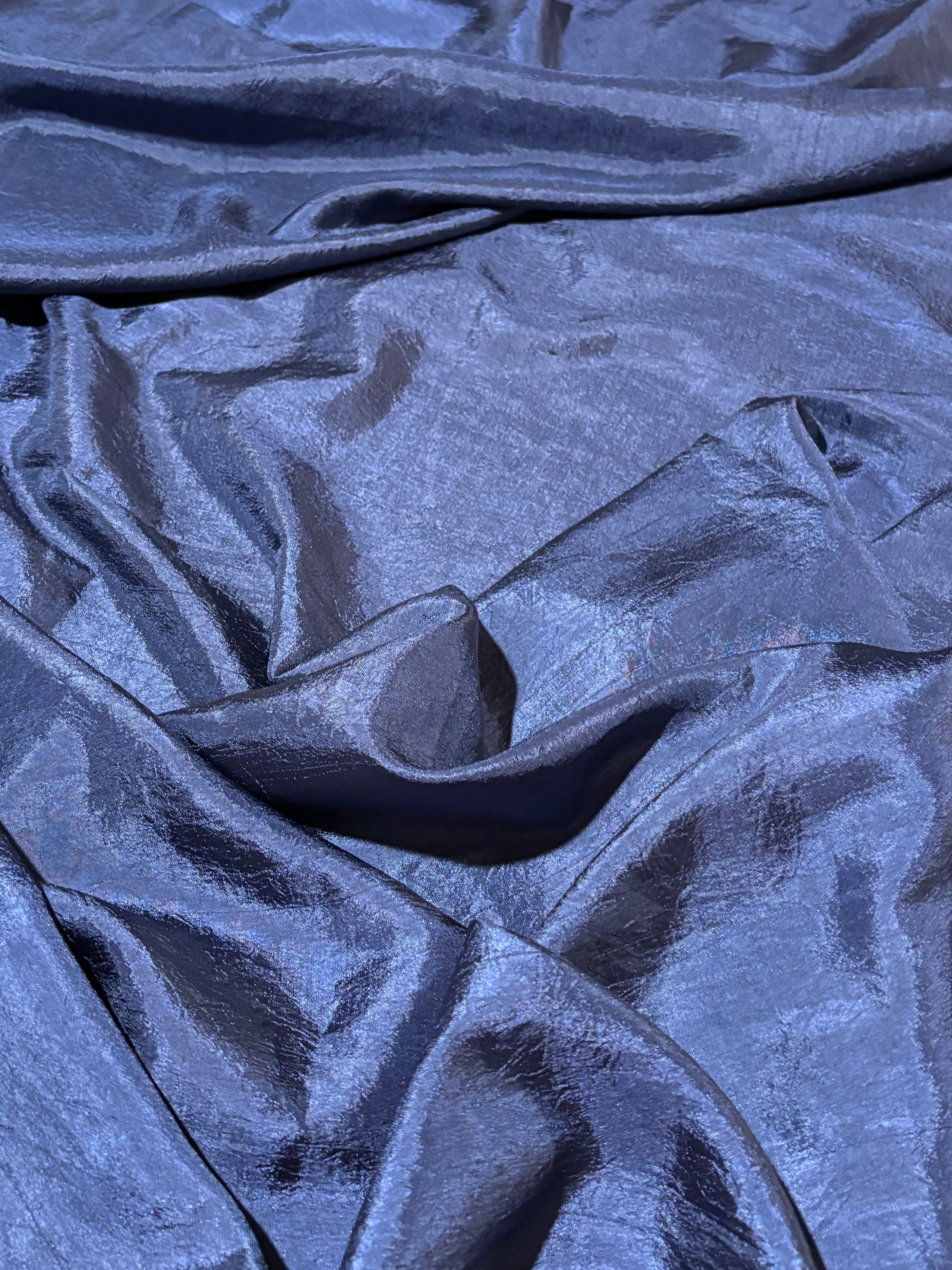 VINTAGE NAVY LINING FABRIC