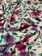 VINTAGE SHADES OF PURPLE CHARMEUSE