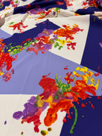 MULTI COLORED SILKY PRINT