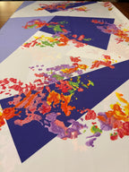 MULTI COLORED SILKY PRINT