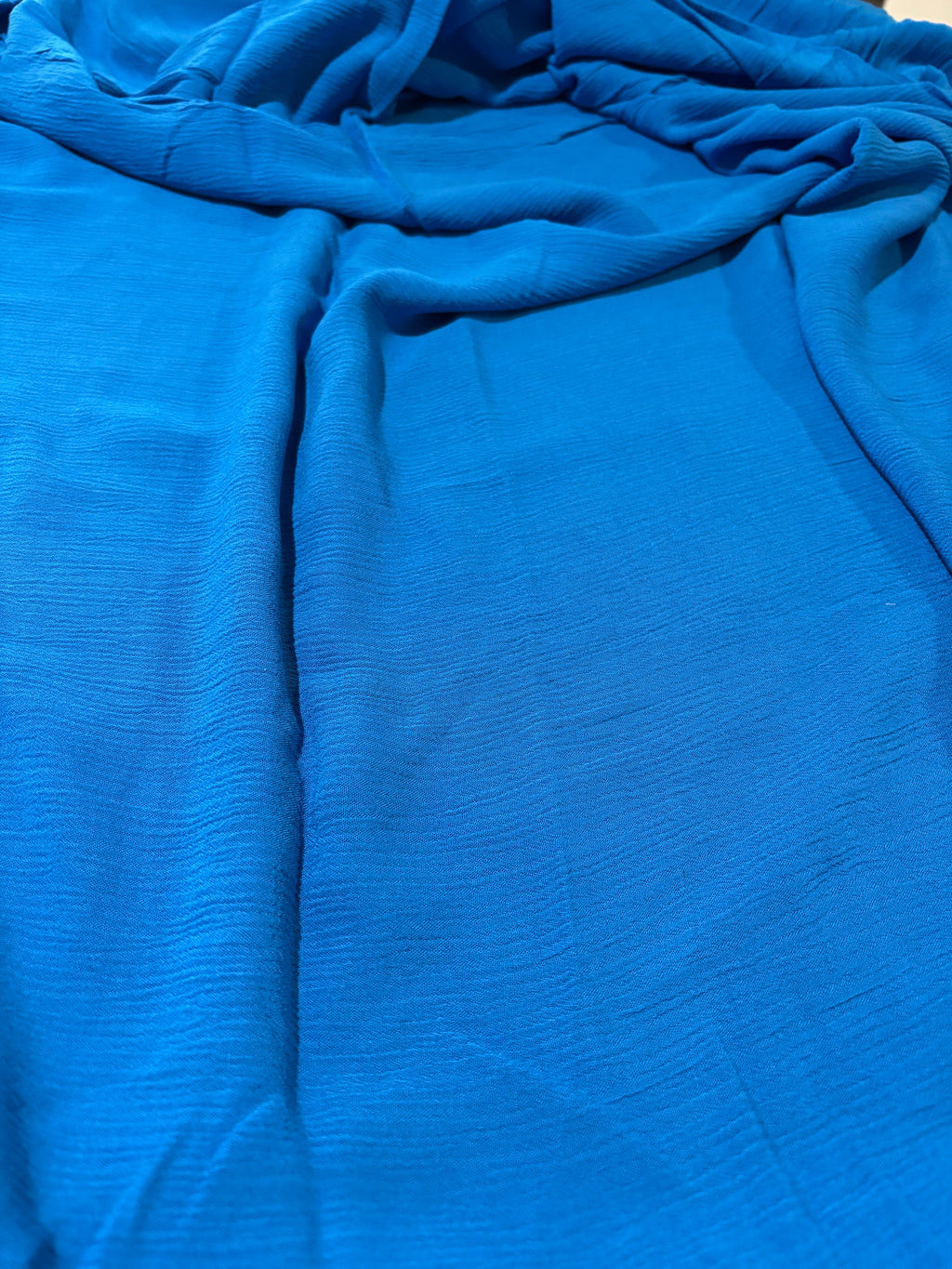 PRETTY BLUE STRETCHY GAUZE