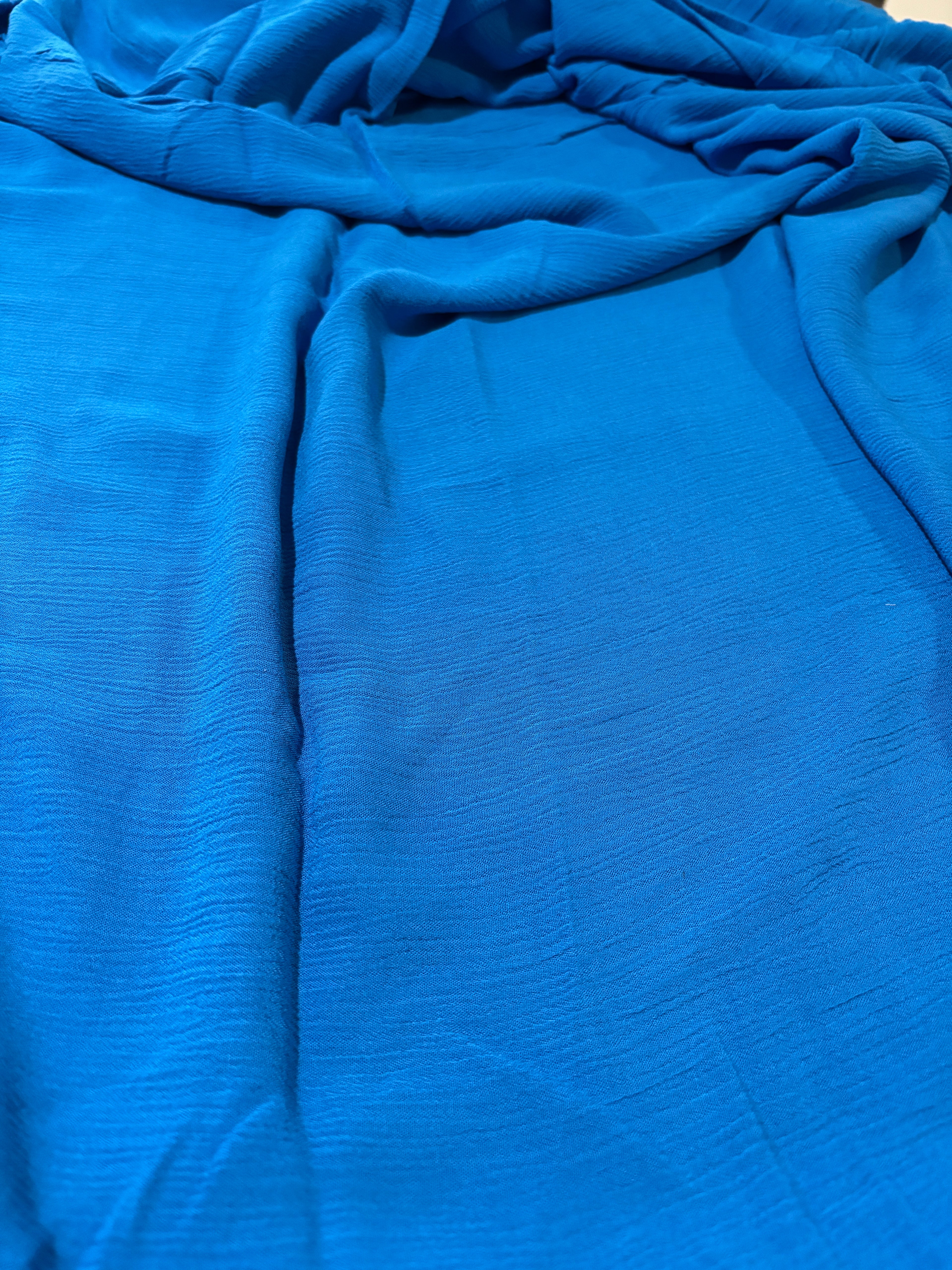 PRETTY BLUE STRETCHY GAUZE