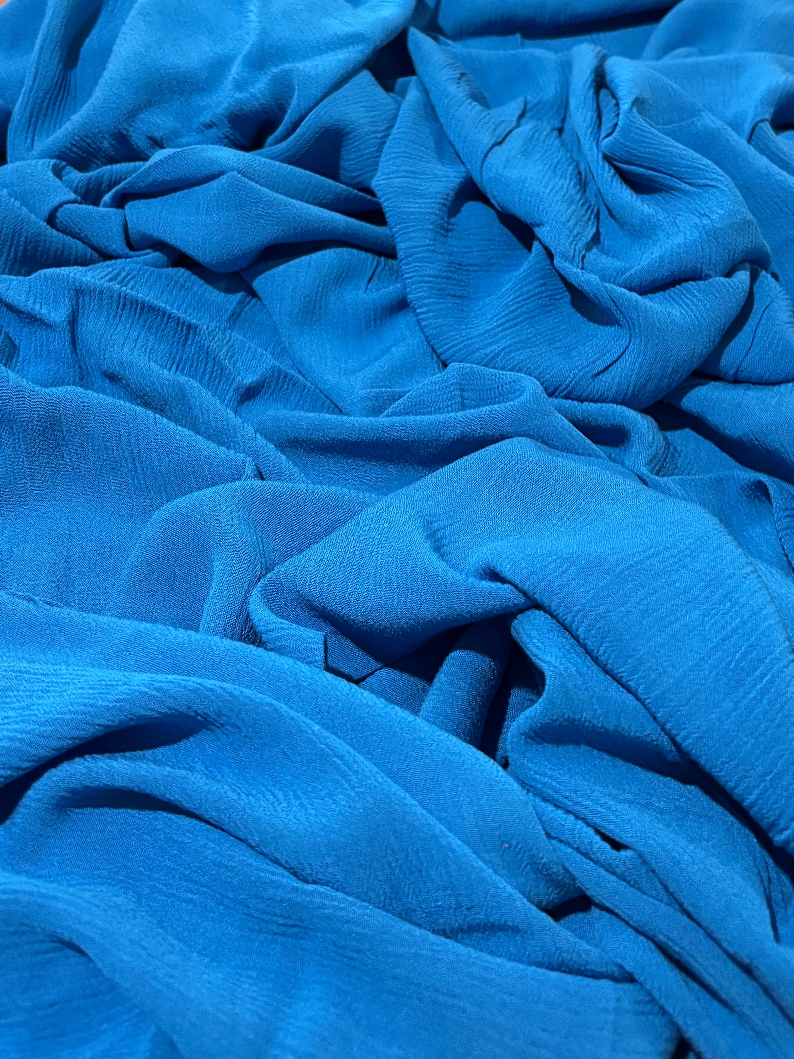 PRETTY BLUE STRETCHY GAUZE