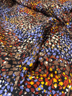COLORFUL ABSTRACT COTTON POPLIN