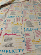 SIMPLICITY NOVELTY COTTON