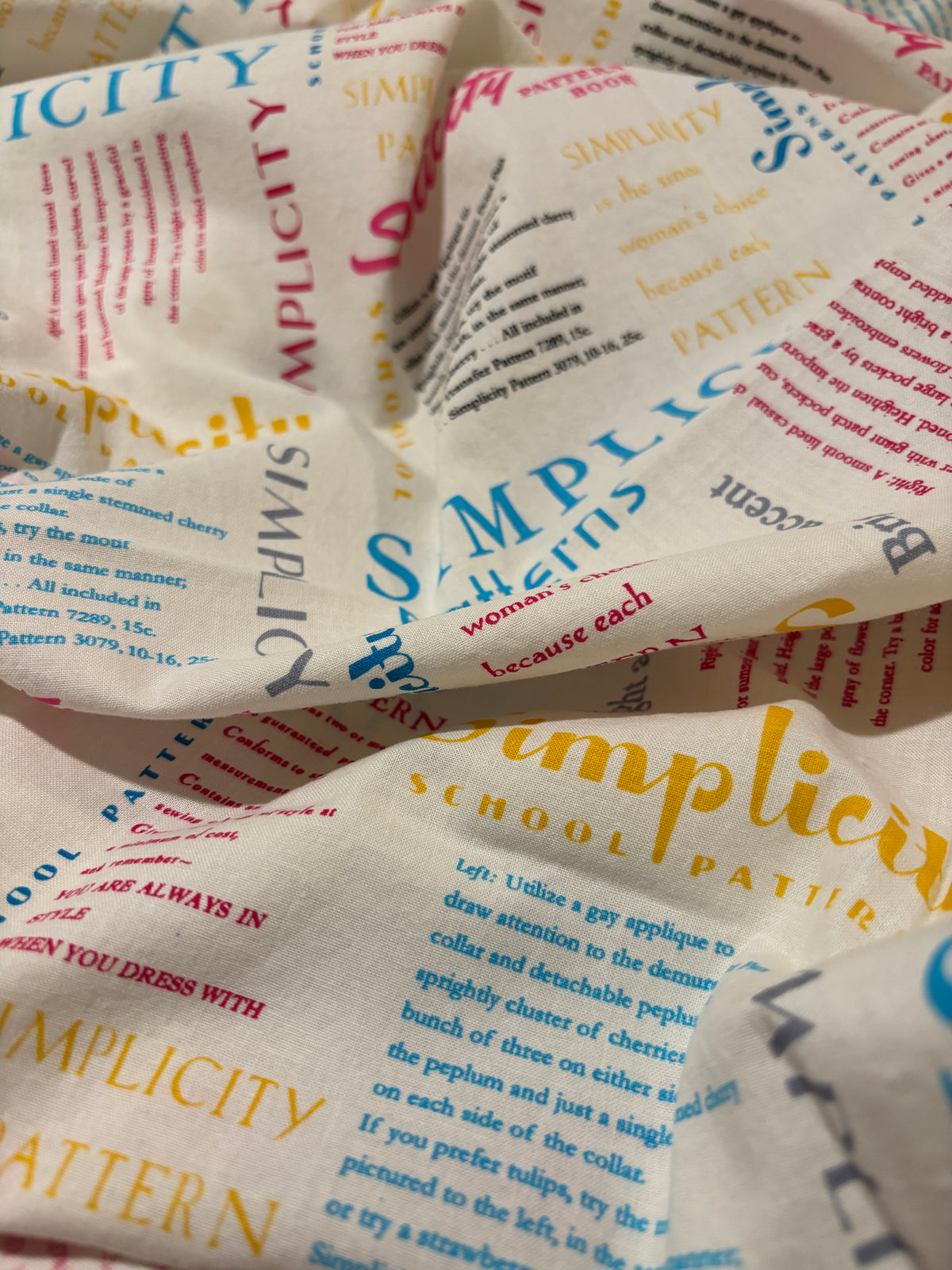 SIMPLICITY NOVELTY COTTON